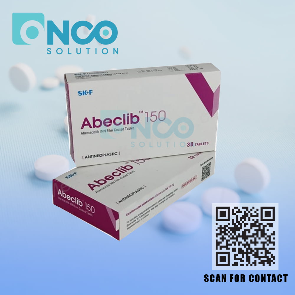 Abeclib 150 mg (Abemaciclib) Tablets - Breast cancer treatment by Eskayef Pharmaceuticals Ltd., supplied by Onco Solution