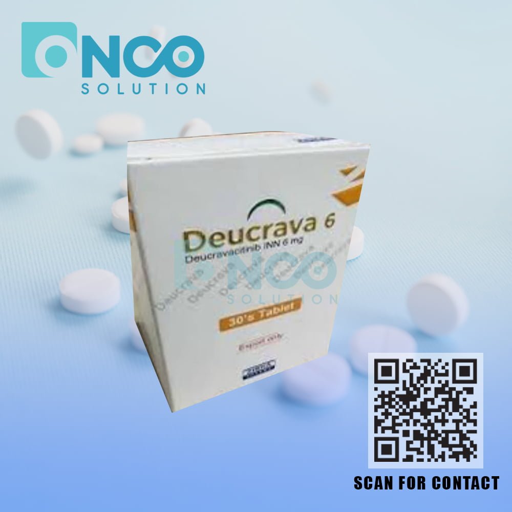 Deucrava 6 MG (Deucravacitinib) Tablets for psoriasis treatment by Ziska Pharmaceuticals Limited, available from Onco Solution.