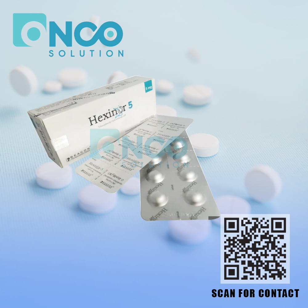 Hexinor 5 mg Trihexyphenidyl HCl: Advanced Treatment for Parkinson's and Movement Disorders