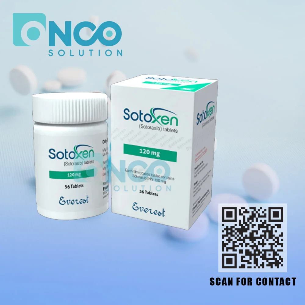 Sotoxen 120 mg (Sotorasib) Tablets for NSCLC by Everest Pharmaceutical Ltd., supplied by Onco Solution