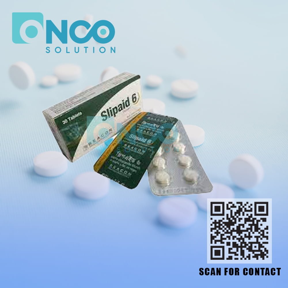 Slipaid 6 MG (Doxepin Hydrochloride) Tablets - Insomnia treatment by Beacon Pharmaceuticals, available from Onco Solution.