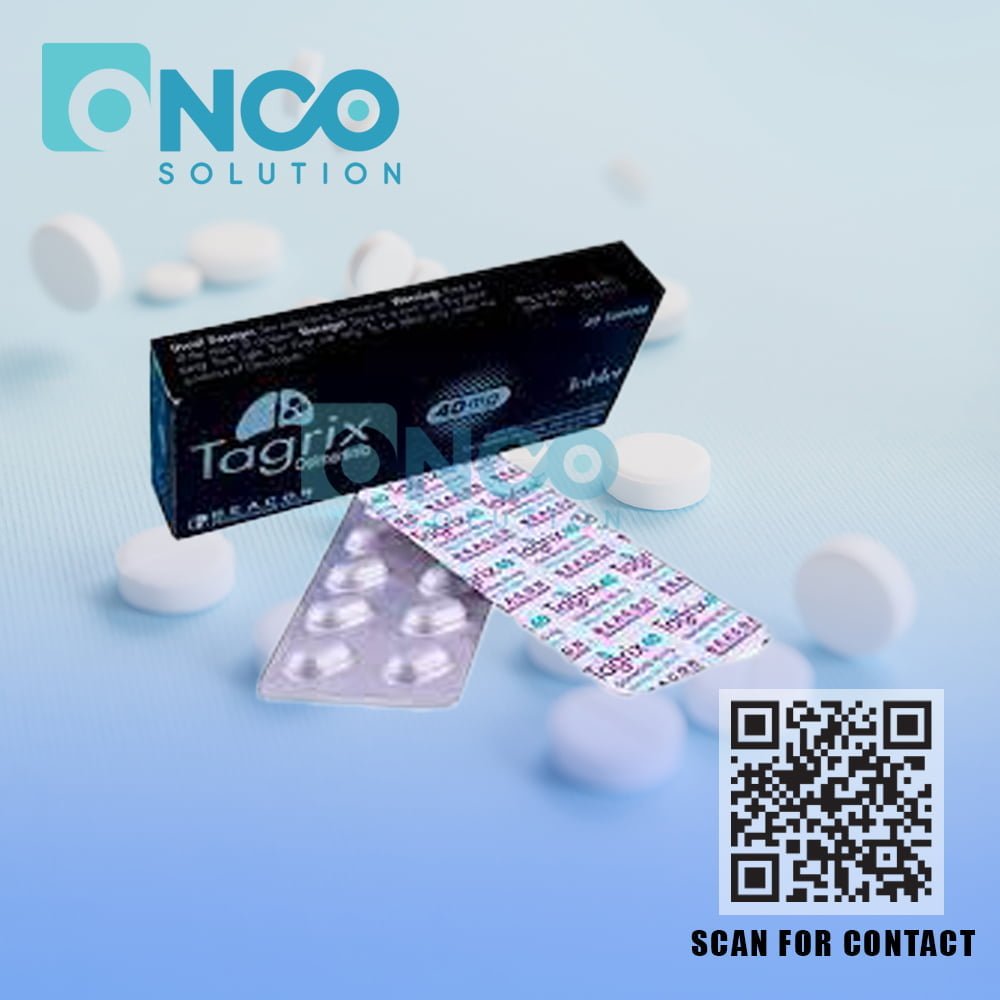 Tagrix 40 MG (Osimertinib) Tablets - Advanced treatment for NSCLC by Beacon Pharmaceuticals, available from Onco Solution.