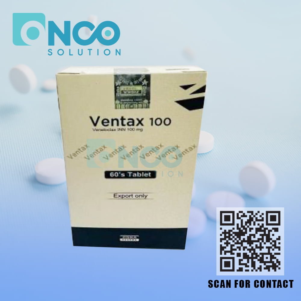 Ventax 100 mg (Venetoclax) - Advanced Leukemia Treatment