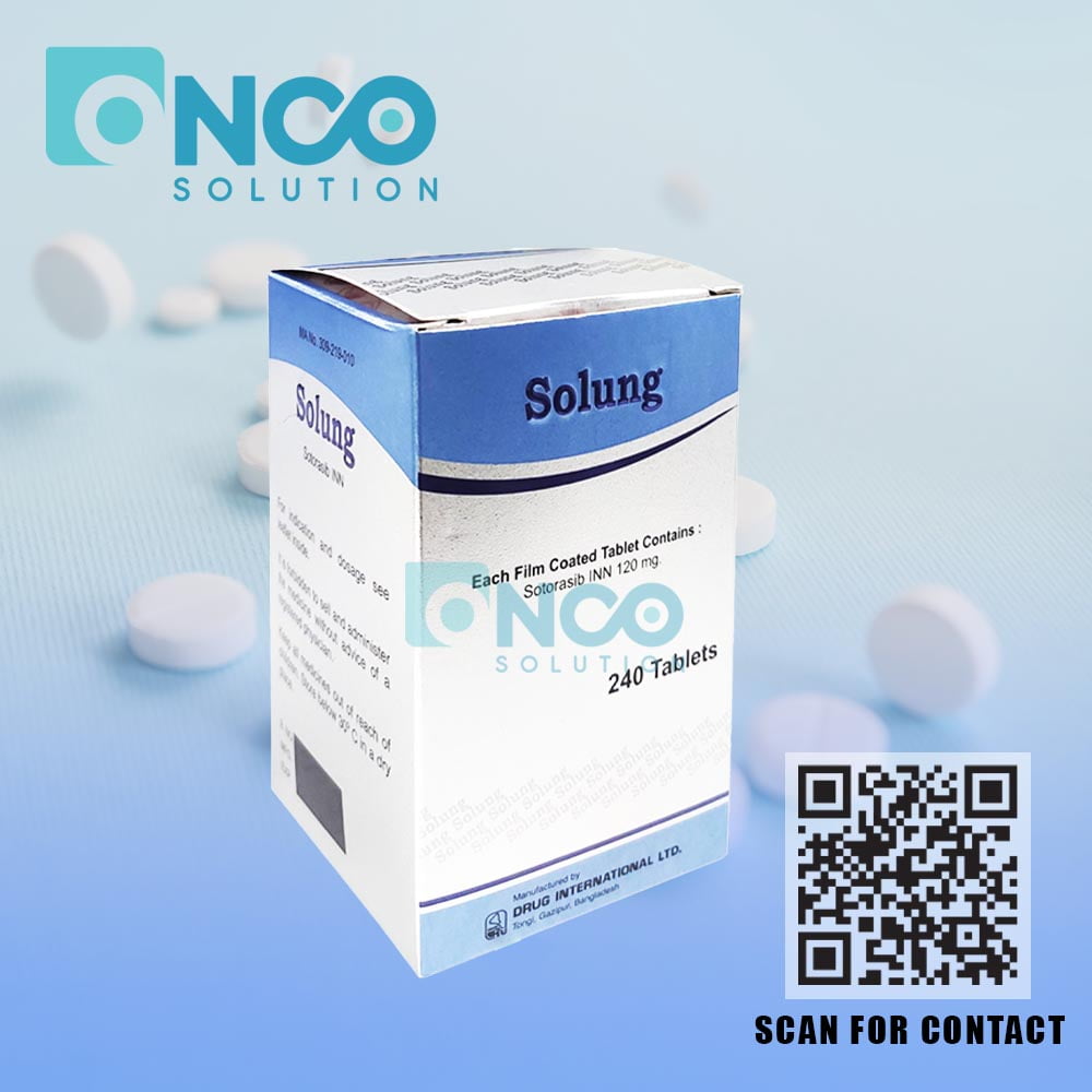 Solung 240 mg (Sotorasib): Pioneering Advances in Lung Cancer Treatment