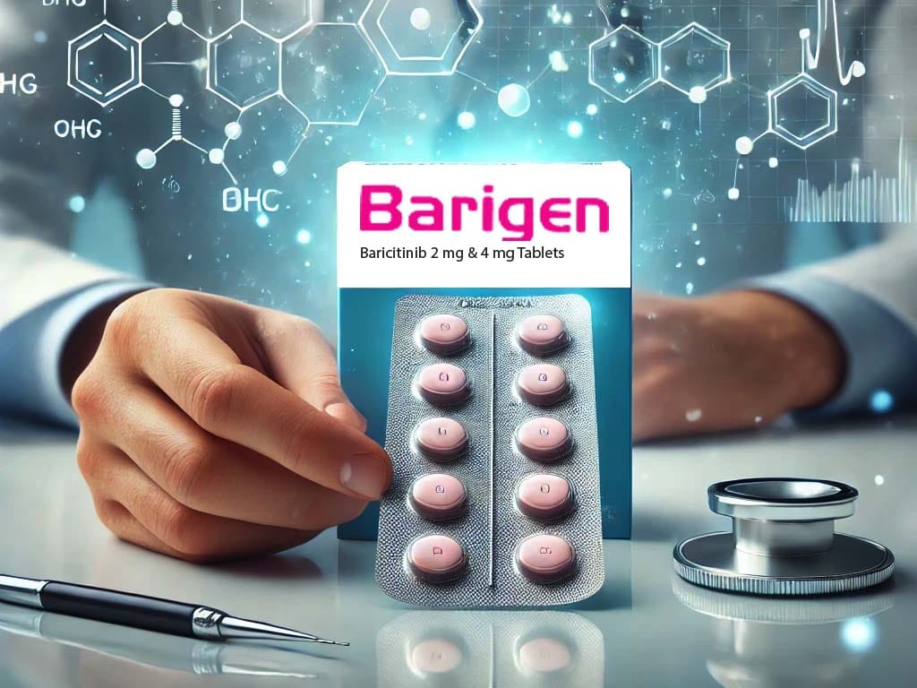 A happy and active patient demonstrating improved quality of life after using Barigen. مريض سعيد ونشط يظهر تحسن جودة حياته بعد استخدام بارجين