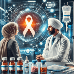 A professional image of Lenvaxen 4 mg & 10 mg (Lenvatinib) capsules and packaging, manufactured by Everest Pharmaceuticals Ltd., used for treating thyroid, kidney, liver, and endometrial cancer in Pakistan.