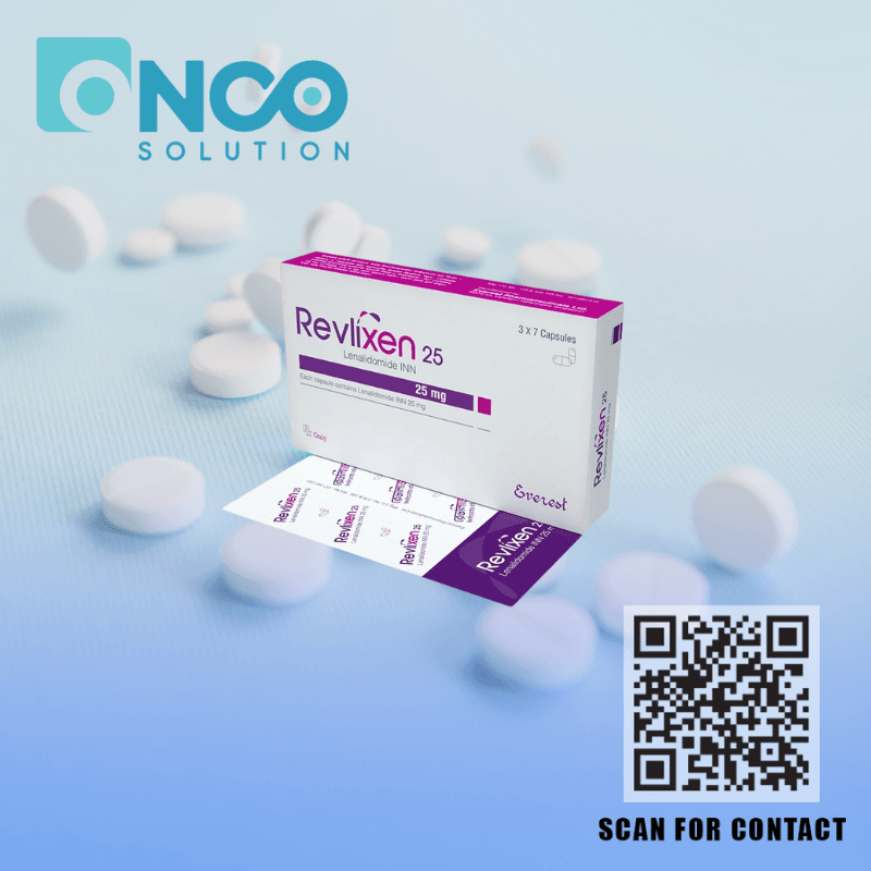 Revlixen 25 mg (Lenalidomide) Capsule - Onco Solution global oncology medicine supplier