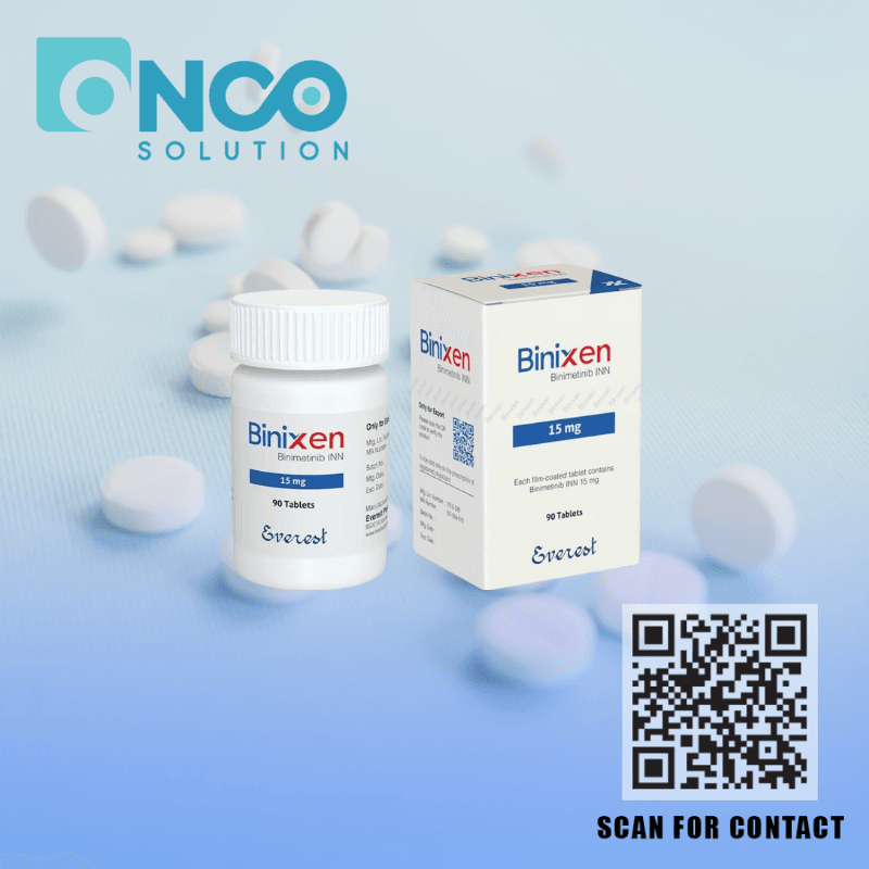 Binixen 15 mg Binimetinib tablets for cancer treatment