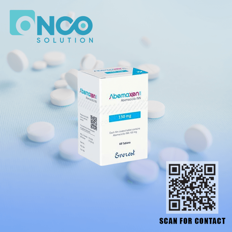Abemaxen 150 mg Abemaciclib tablets for breast cancer treatment