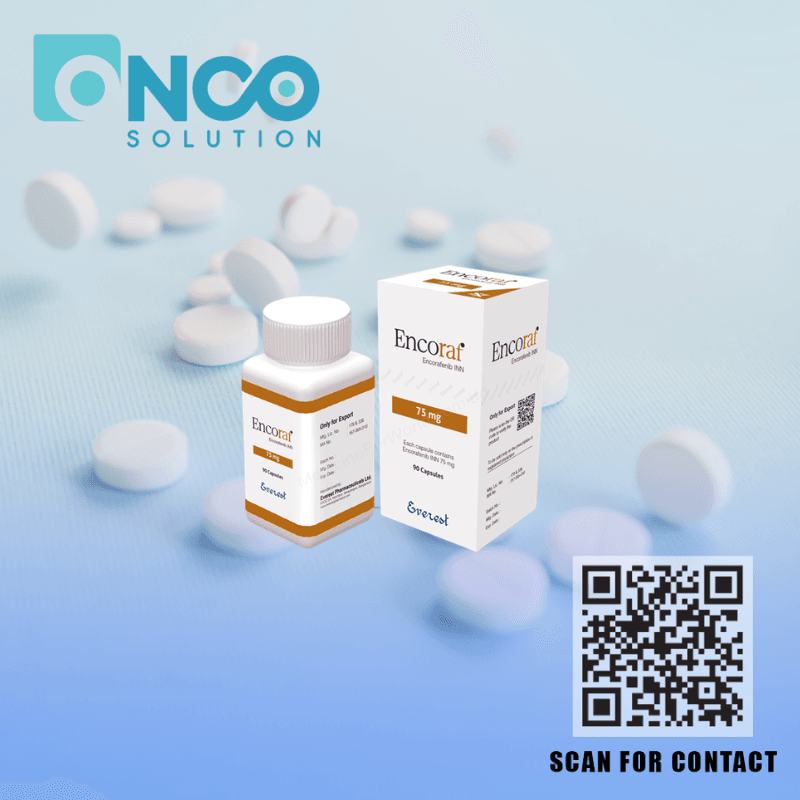 Encoraf 75 mg Encorafenib targeted therapy tablets by Everest Pharmaceuticals - Onco Solution Supplier